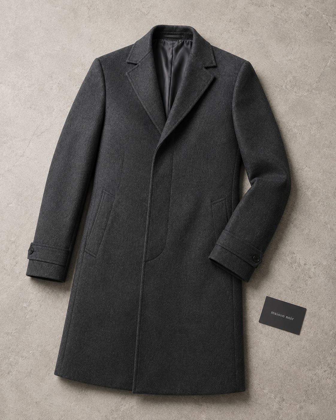 Maison Noir Cashmere Overcoat — view 1