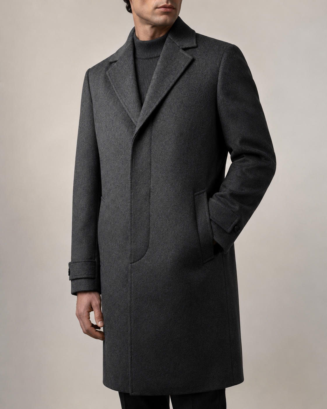 Maison Noir Cashmere Overcoat — view 3