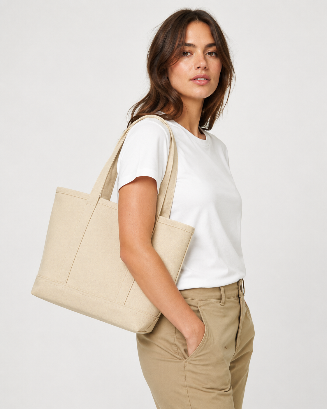Canvas Tote - Mavren Outlet