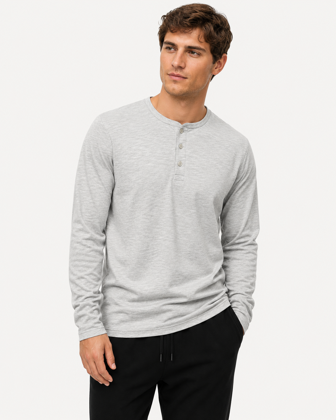 Everyday Henley - Mavren Outlet