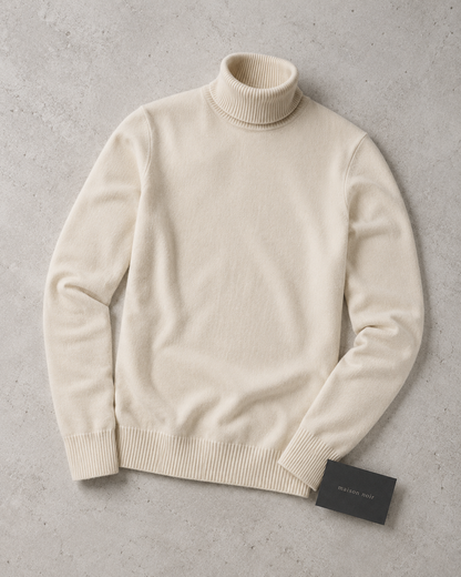 Maison Noir Atelier Merino Roll-Neck — view 2