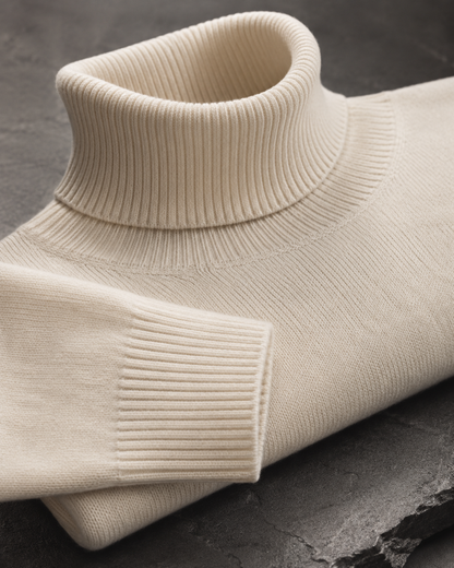 Maison Noir Atelier Merino Roll-Neck — view 3