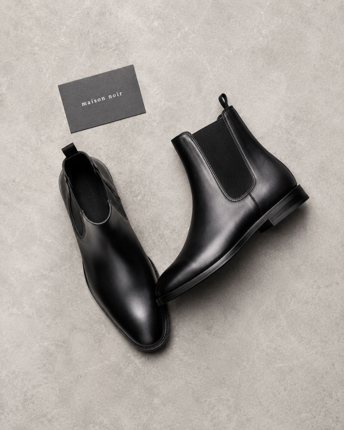 Maison Noir Leather Chelsea Boot — view 2