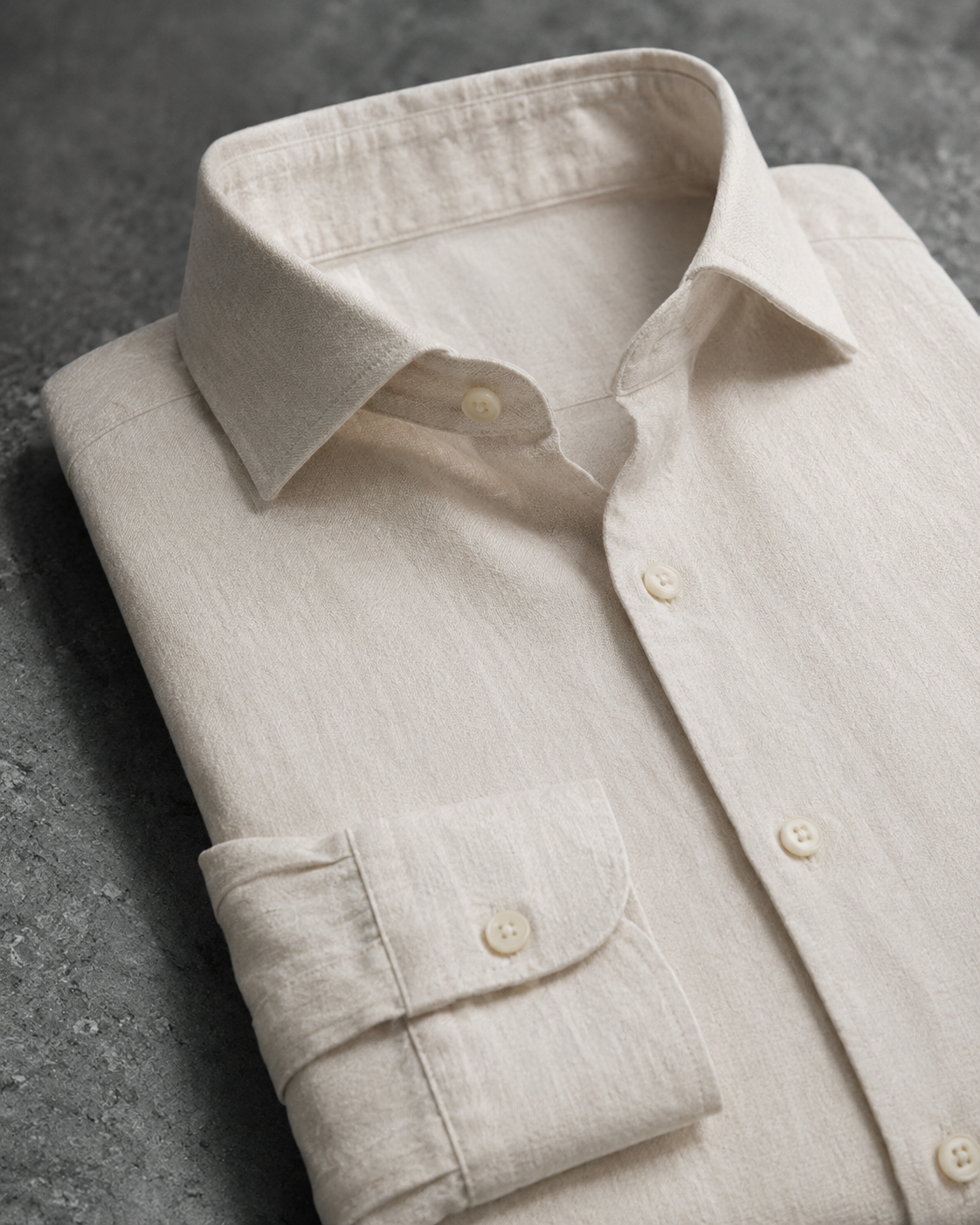 Maison Noir Atelier Linen-Blend Shirt — view 3